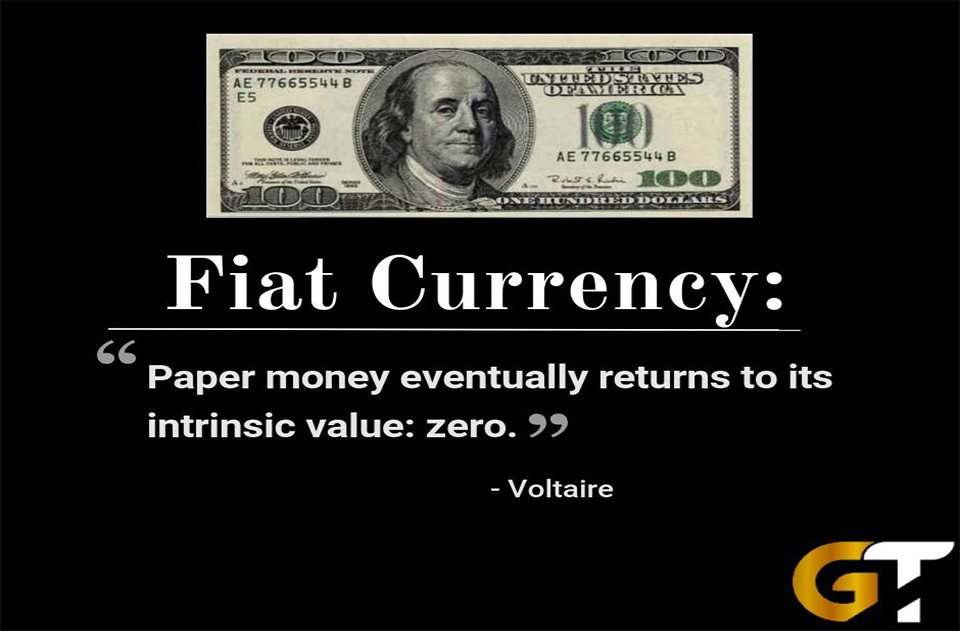 纸币价值终究还是零，美元也不会例外