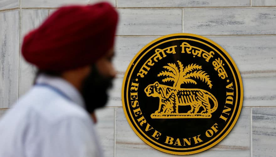 印度央行禁止金融机构处理加密货币交易业务