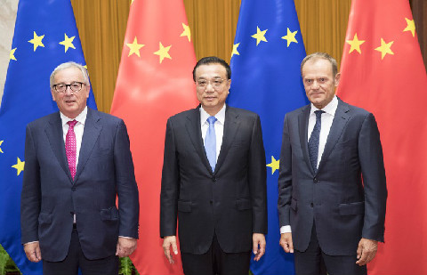 第二十次中国欧盟领导人会晤联合声明（全文）