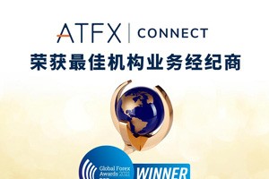 重磅认证！ATFX荣获全球最佳机构业务经纪商大奖
