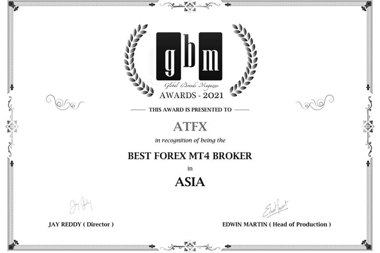 荣耀加冕，ATFX获“2021亚洲最佳MT4差价合约经纪商”大奖