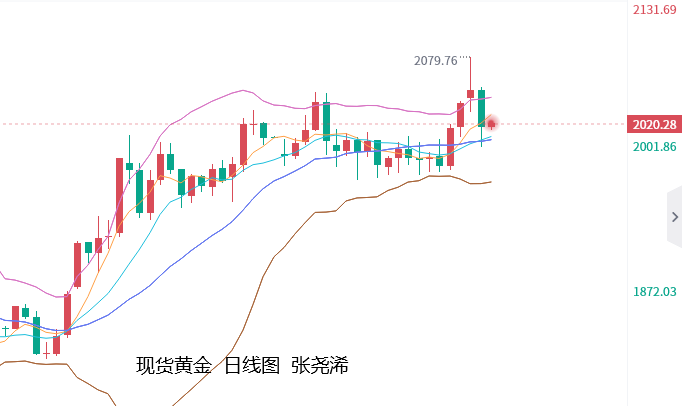 张尧浠：金价技术临看大跌、觊觎债务风险再度起飞？  