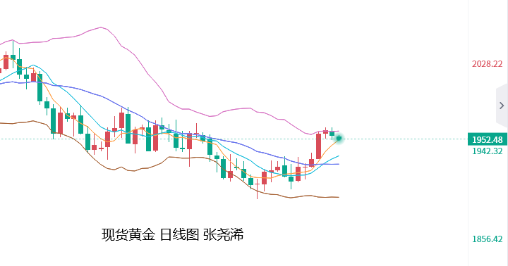 张尧浠：多空数据两连击、黄金反弹后或陷入区间震荡   