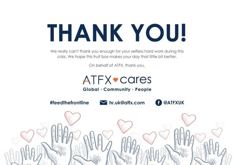 ATFX爱心捐赠支援抗疫一线，持续推进品牌企业公益力量