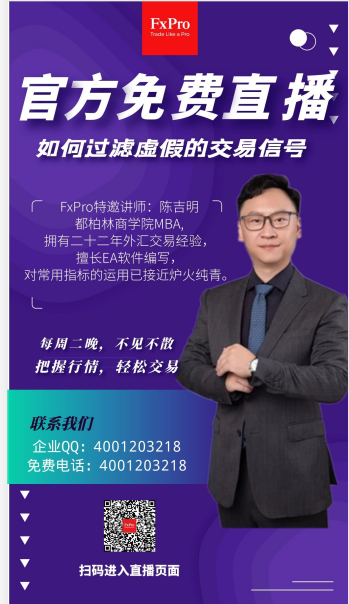 FxPro直播倒计时：今晚20：00，“如何过滤虚假的交易信号”免费直播与您相约