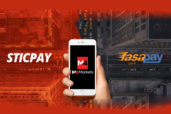 M4Markets引入新的支付网关——Sticpay和FasaPay