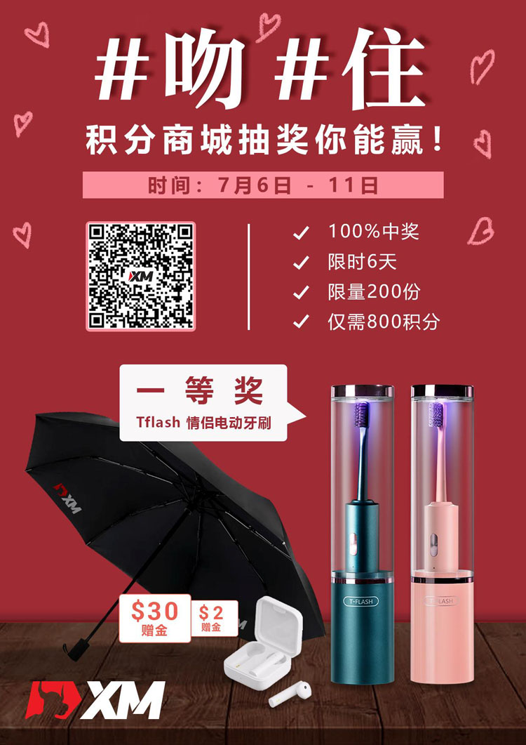 XM积分商城抽奖上线，100%中奖，千元奖品等你赢！