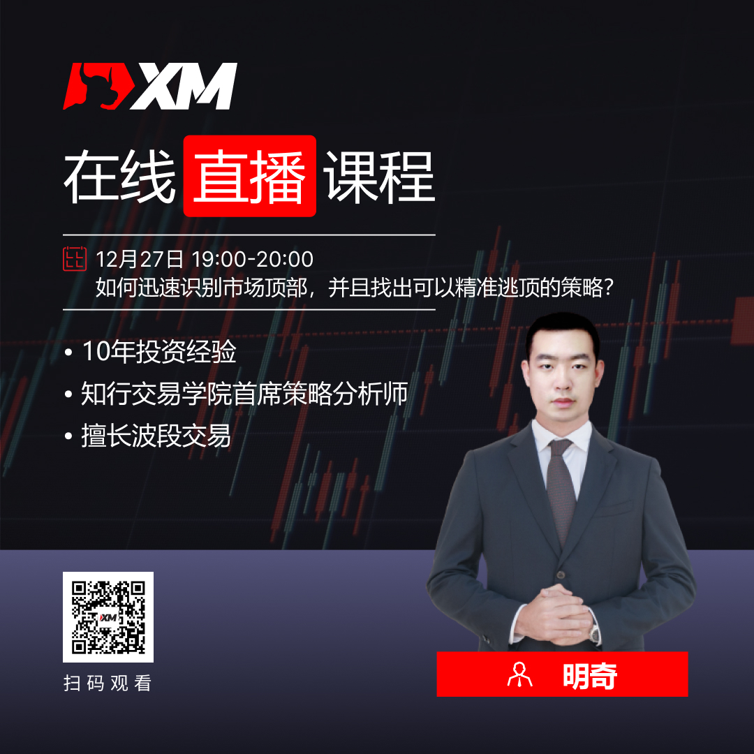 XM外汇平台中文在线直播课程，今日预告（12/27）