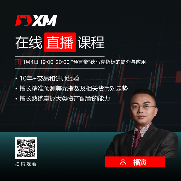 XM外汇平台中文在线直播课程，今日预告（1/4）