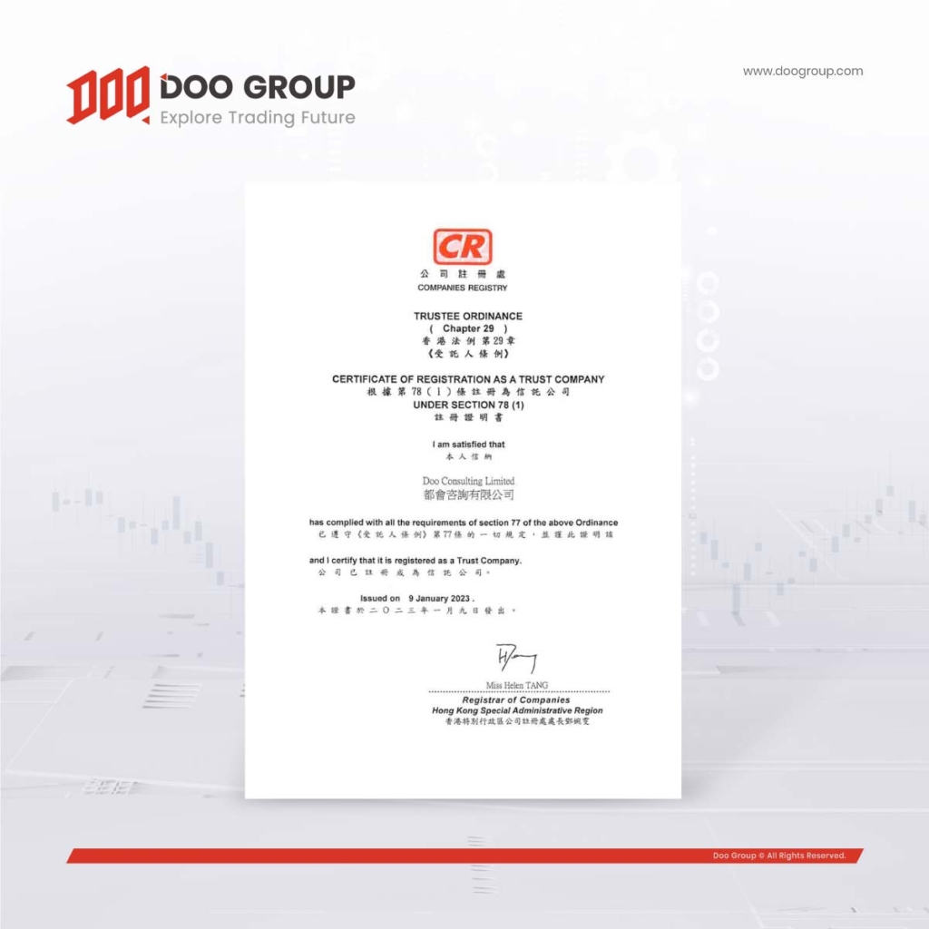 公司动态 | Doo Wealth 香港信托公司注册成立