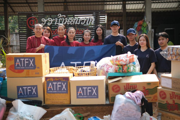 ATFX泰国团队为清迈学校捐赠教育设备，践行企业社会责任
