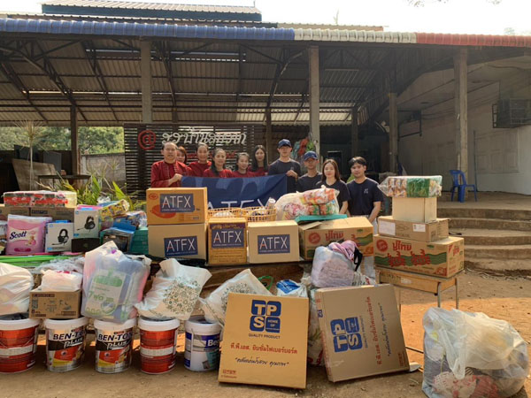 ATFX泰国团队为清迈学校捐赠教育设备，践行企业社会责任