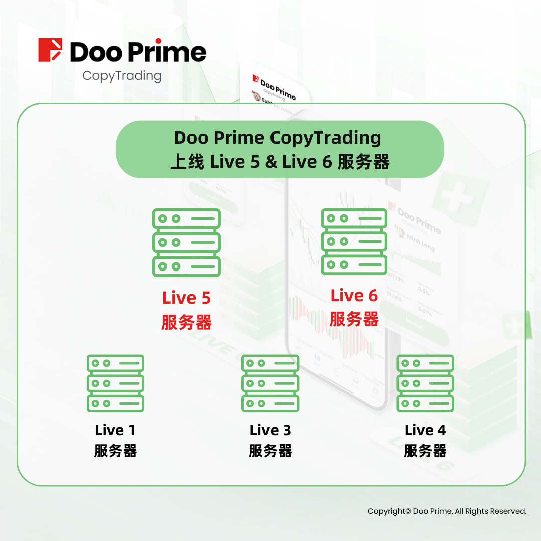 实战策略 | Doo Prime CopyTrading 即日上线 Live 5 &amp Live 6 服务器！优质信号源助您轻松交易 