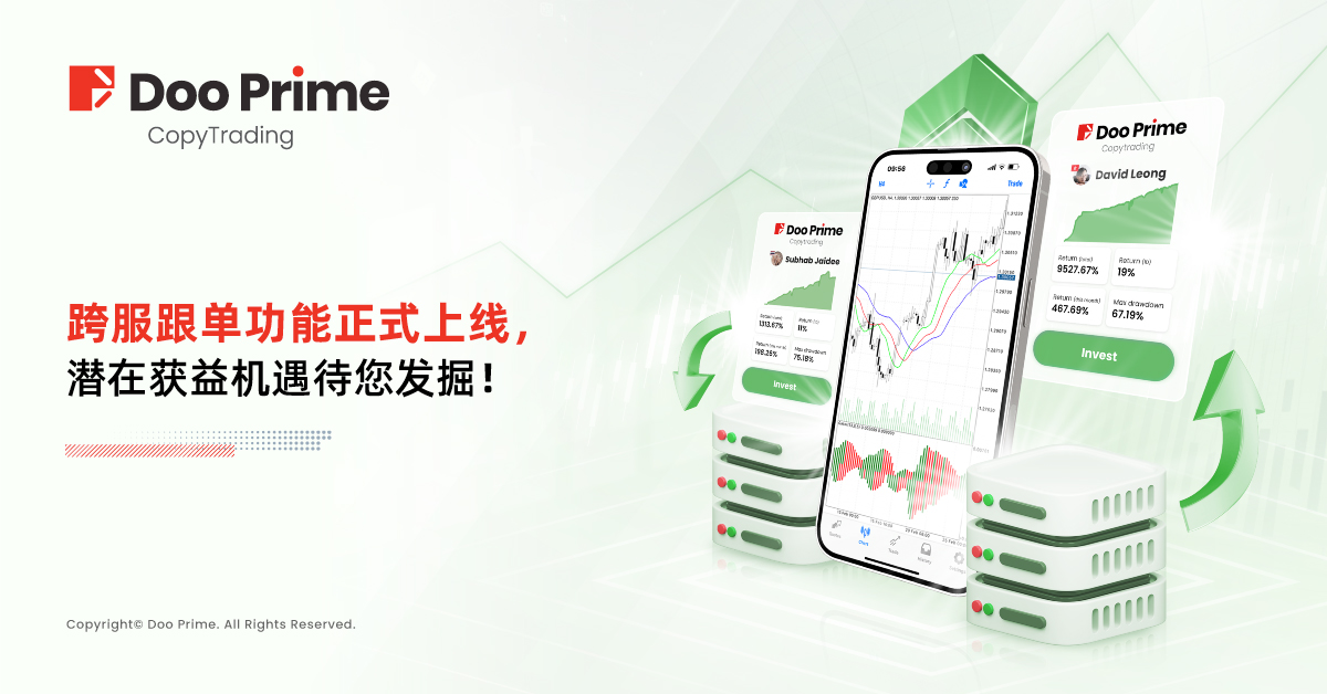 实战策略 | Doo Prime CopyTrading 实现跨服跟单，潜在获益机遇待您发掘！