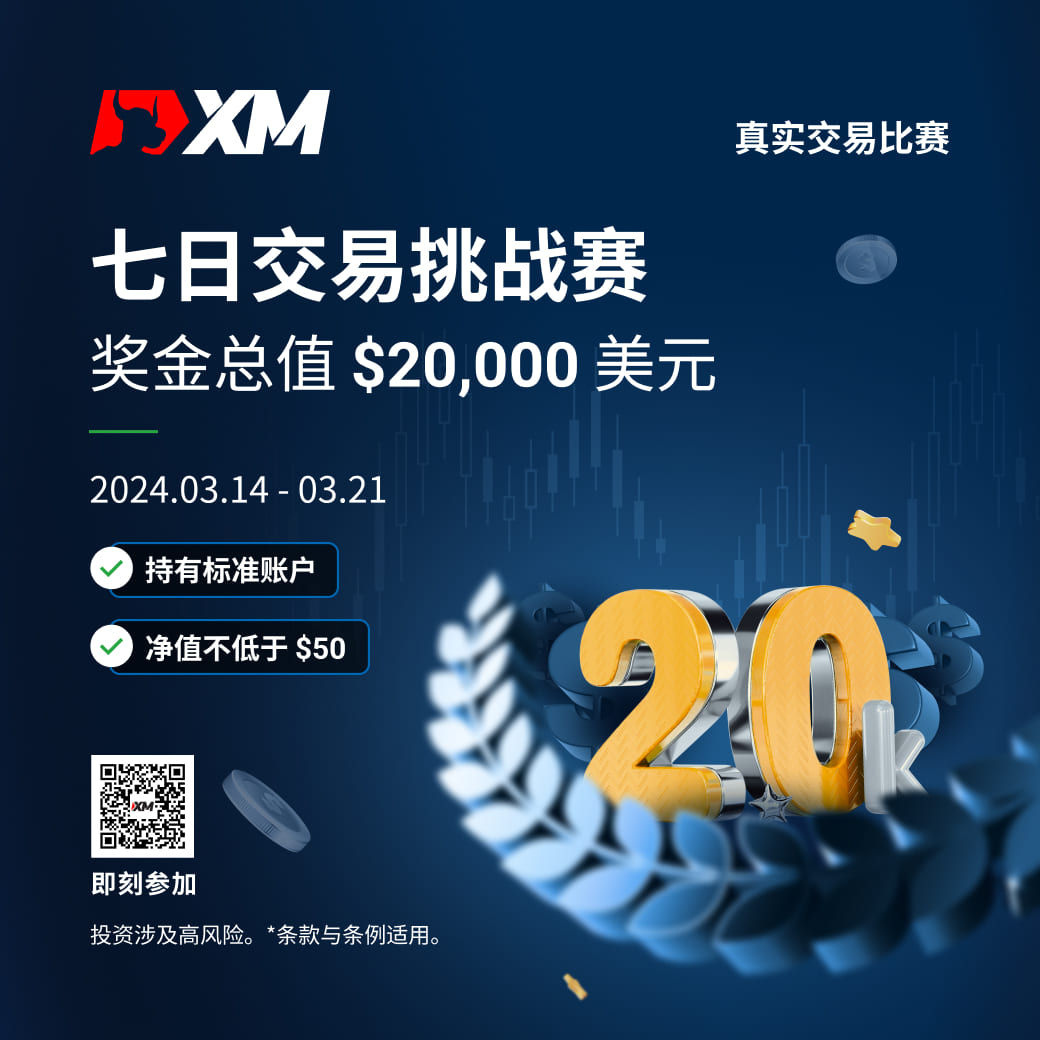 XM 七日交易挑战赛新赛事！