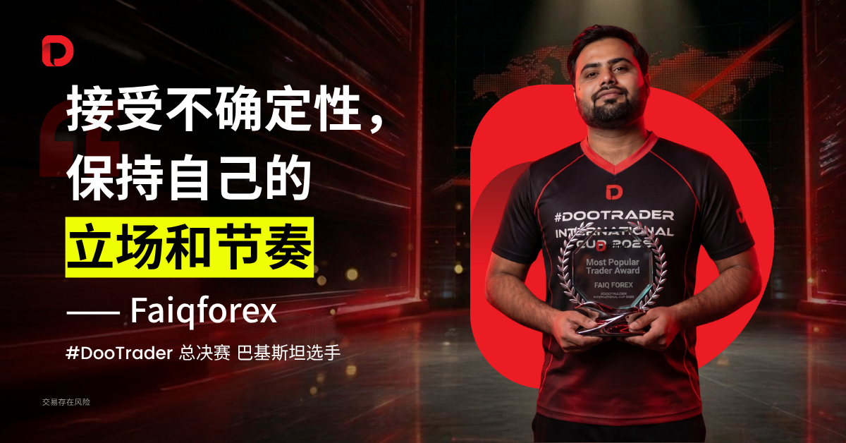 #DooTrader 决赛选手访谈 | 季军选手 Faiqforex﹕纪律是应对不确定性的唯一武器